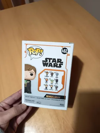 Funko Pop! Star Wars Luke Skywalker con Grogu 482