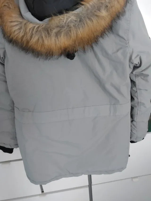 Chaqueta Geographical Norway gris talla S original