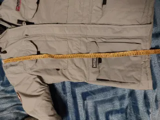 Chaqueta Geographical Norway gris talla S original