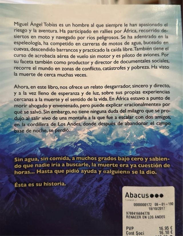 Renacer en los Andes: Una historia conmovedora ...