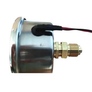 KIT MANOMETRO LED BLANCO RELOJ TURBO 52mm 4 bar