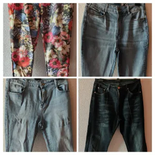 lote Pantalones vaqueros mujer