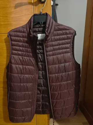 Chaleco Sfera Hombre Talla S Burdeos