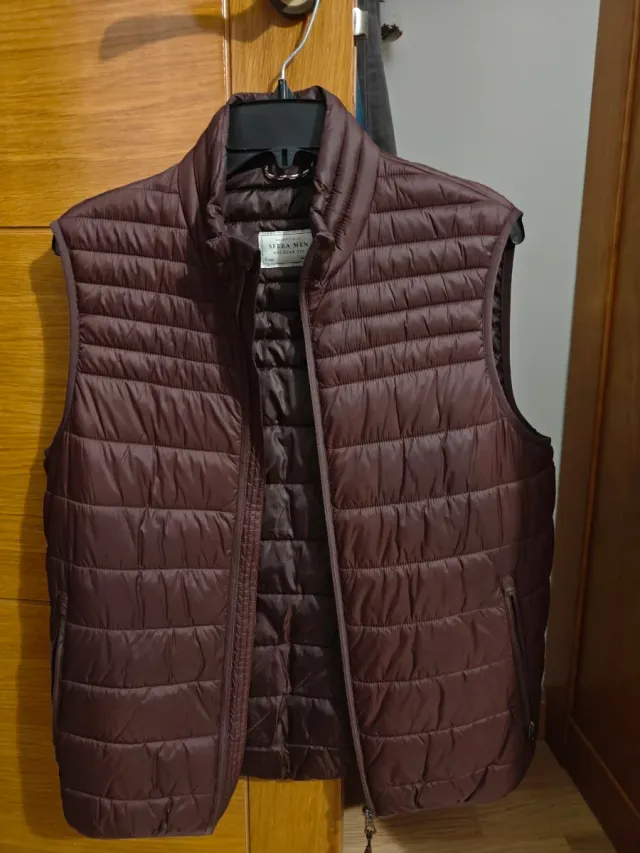 Chaleco Sfera Hombre Talla S Burdeos