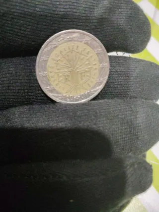 Moneda 2 euros Francia 2001