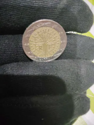 Moneda 2 euros Francia 2001