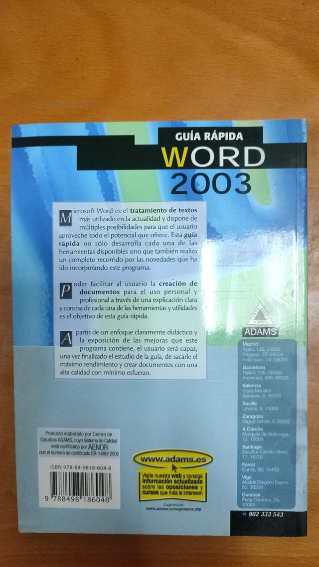 GUIA RAPIDA WORD 2003