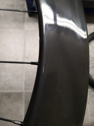Ruote Carbonio 60mm Disc Tubeless
