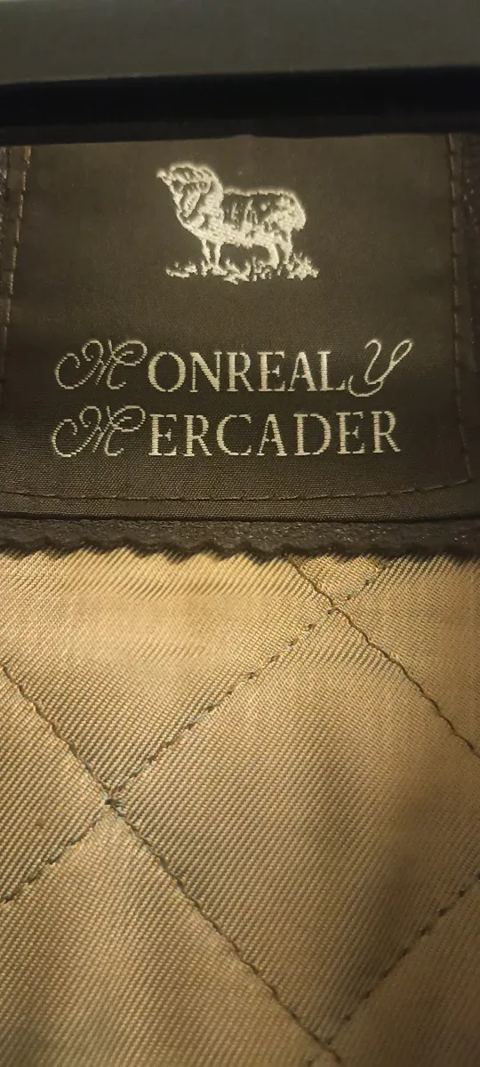 Abrigo de ante marrón