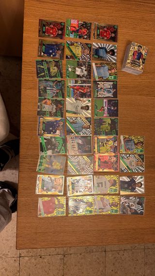 Cromos de fútbol de la colección top y class