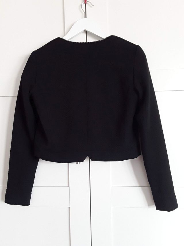 Chaqueta Torera Camaïeu Negra Talla M