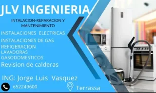 Reparación y manto. de lavadoras, calderas, refrig