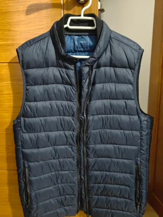 Chaleco Lefties Hombre Talla M Azul Marino