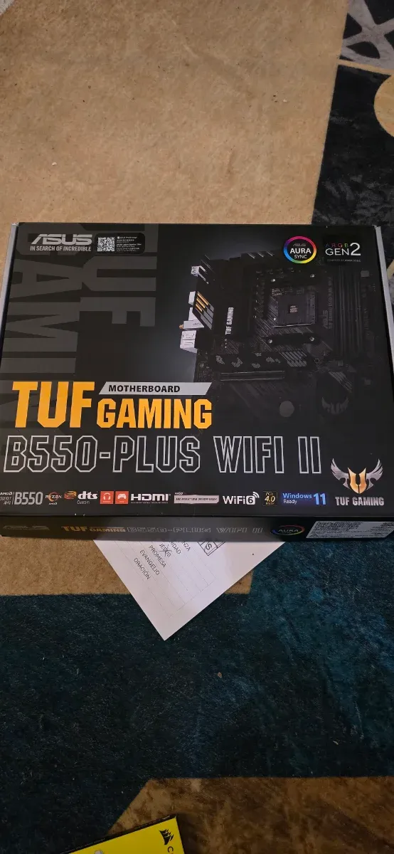 Placa Base Asus TUF Gaming B550-PLUS WIFI II