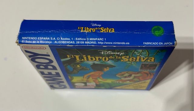 El Libro de la Selva Disney (Game Boy Nintendo)