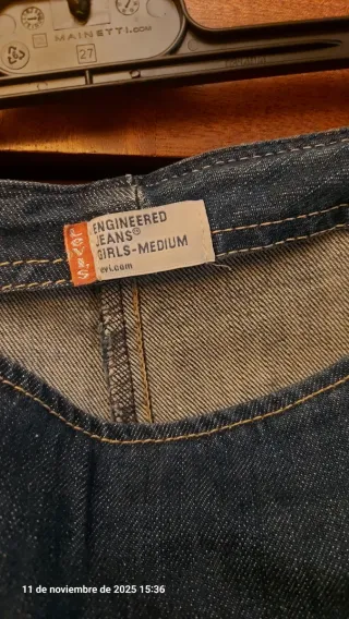 Falda vaquera Levi's azul