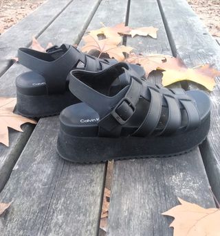 Sandalias Calvin Klein Jeans Negras