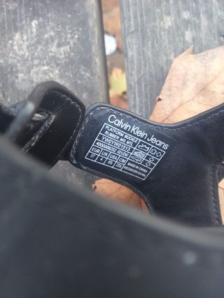 Sandalias Calvin Klein Jeans Negras