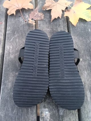 Sandalias Calvin Klein Jeans Negras