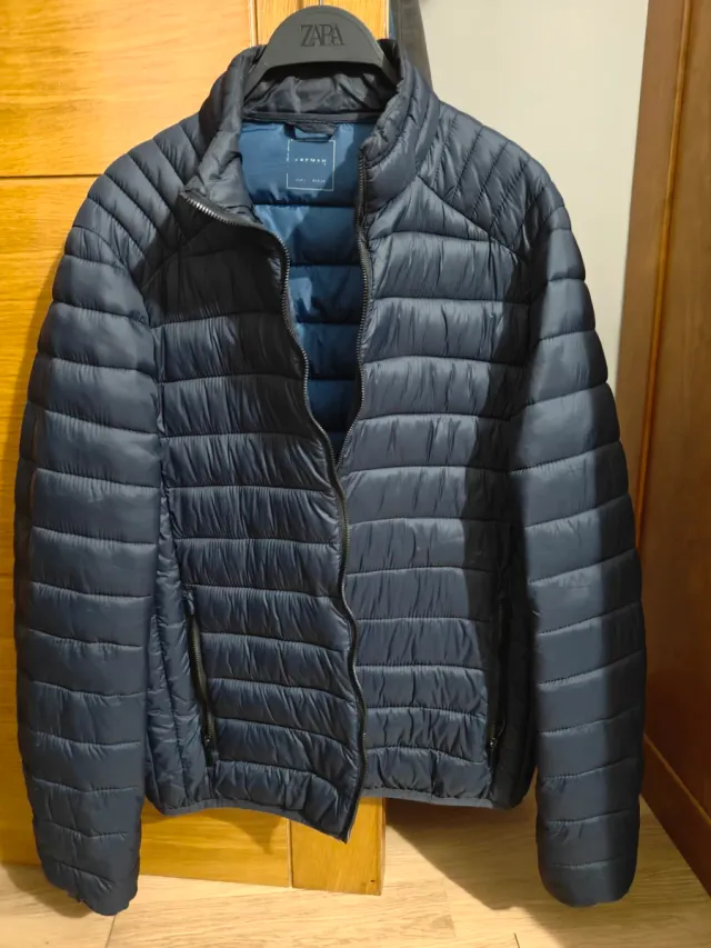 Chaqueta acolchada Lefties azul marino Talla L