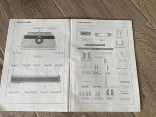 Brother KR-230 Máquina de Tejer Ribber 9mm