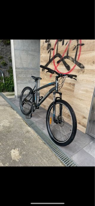 Bicicleta Rockrider Gris