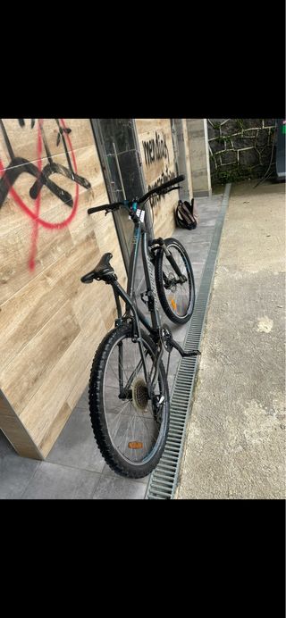 Bicicleta Rockrider Gris