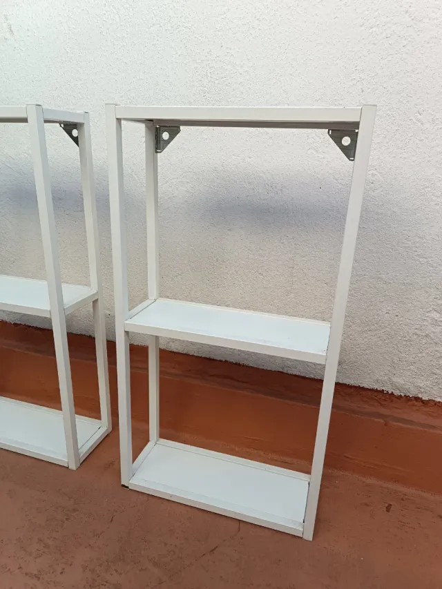 2 Estanterías Enhet Ikea Blanca.