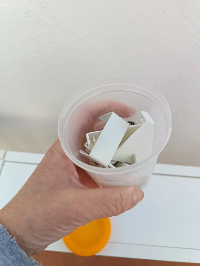 2 Estanterías Enhet Ikea Blanca.