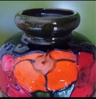 Vaso Fat Lava Scheurich W.Germany 284 15