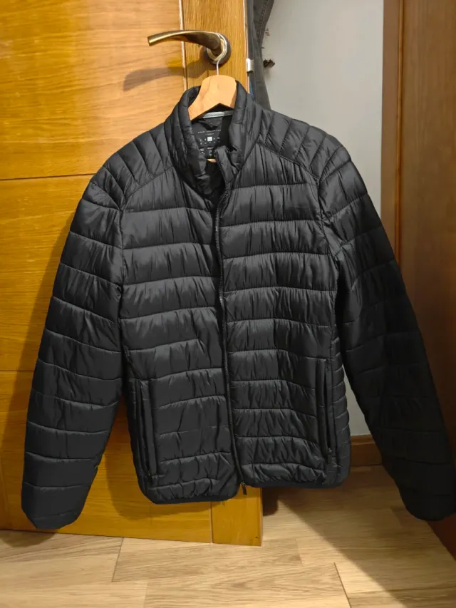 Chaqueta acolchada Lefties negra Talla L