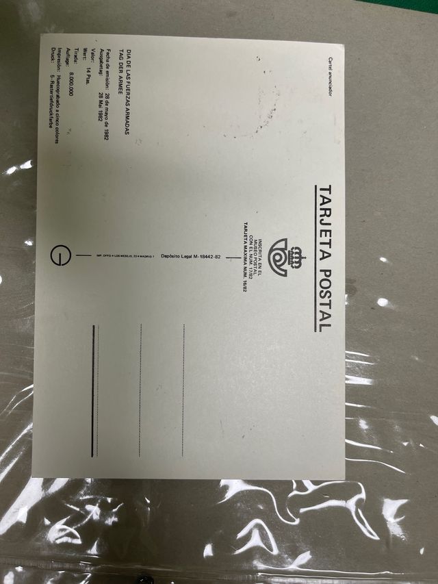 Francobolli Spagna Forze Armate 1982