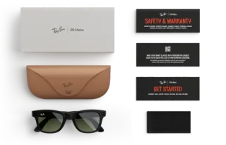 Ray-Ban Meta AI Wayfarer Polarizadas montura grand