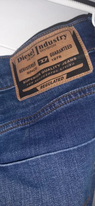 Pantalón vaquero Diesel hombre azul