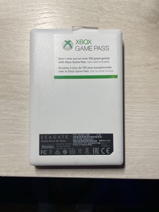 Disco Duro Externo Xbox Seagate 2TB