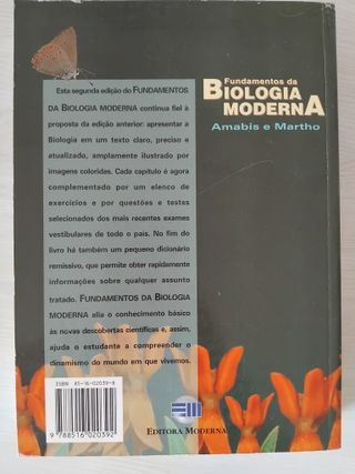 Fundamentos da BIOLOGIA MODERNA