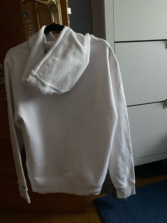 Sudadera Tommy Jeans Blanca Talla L