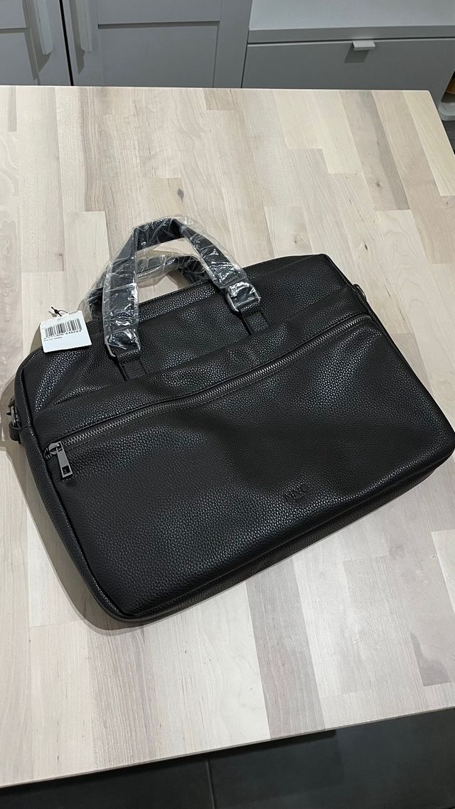 Maletín Portadocumentos Mango Marrón