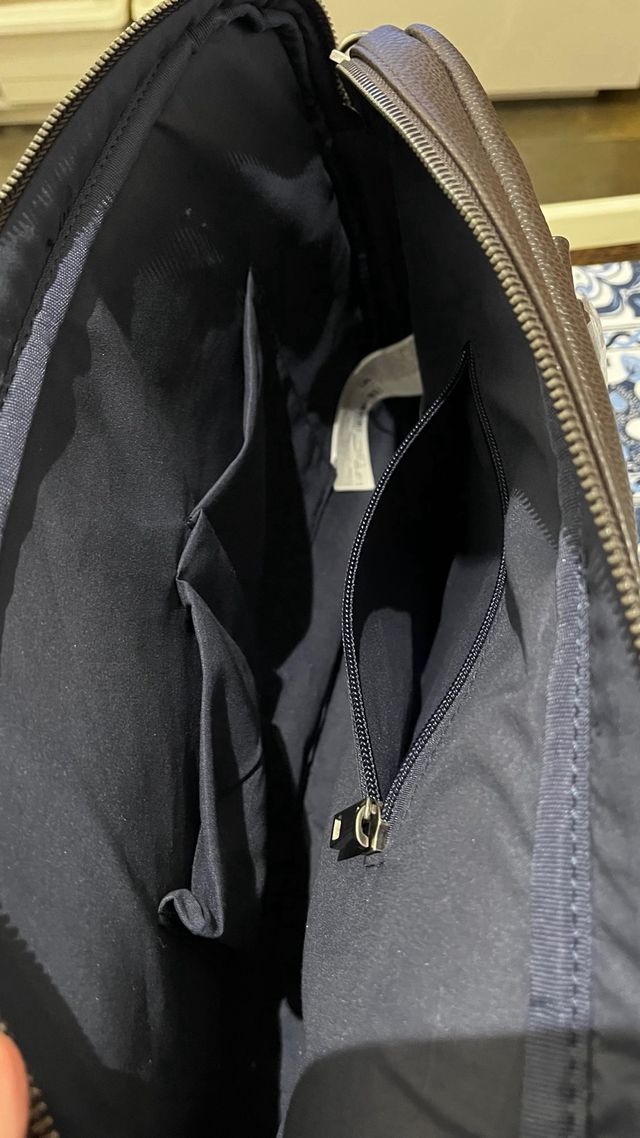 Maletín Portadocumentos Mango Marrón