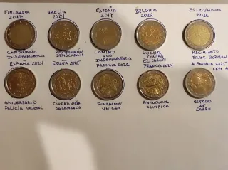 Monedas conmemorativas 2€
