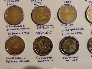 Monedas conmemorativas 2€