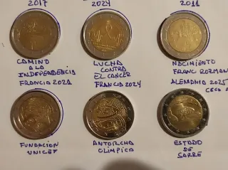 Monedas conmemorativas 2€