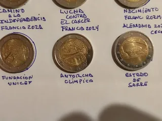 Monedas conmemorativas 2€