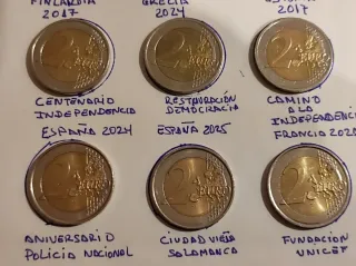 Monedas conmemorativas 2€