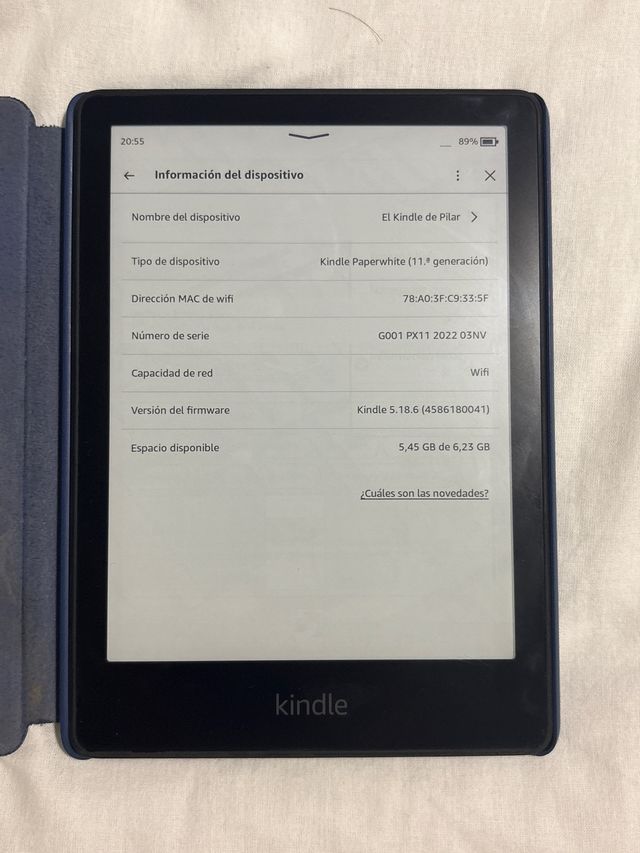 Kindle Paperwhite 11ª Geração Azul