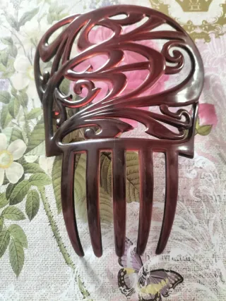 Peineta de carey vintage