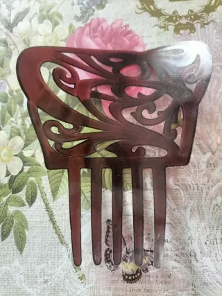 Peineta de carey vintage