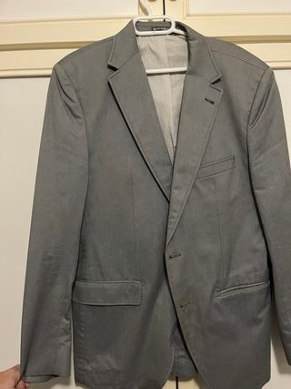 Americana Emilio Tucci Talla 52 Gris