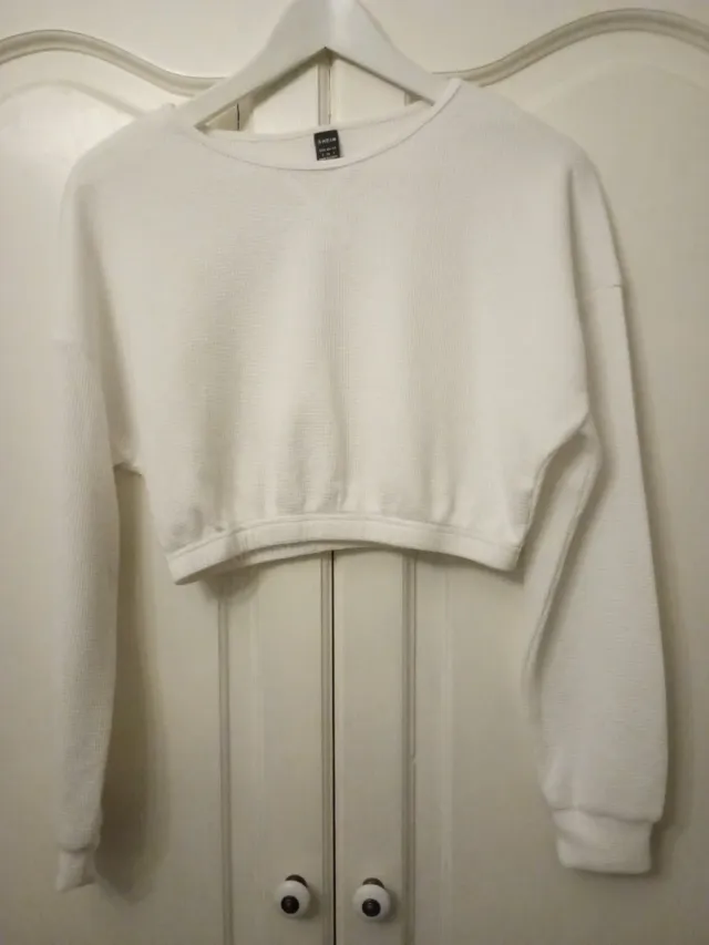 Jersey SHEIN blanco talla S