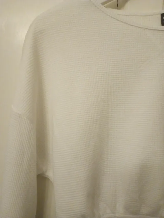 Jersey SHEIN blanco talla S